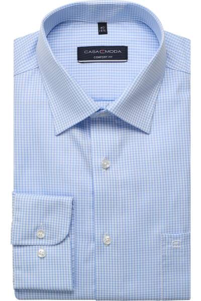 CASAMODA Camicia Business Print Comfort Fit, Blu scuro, 51