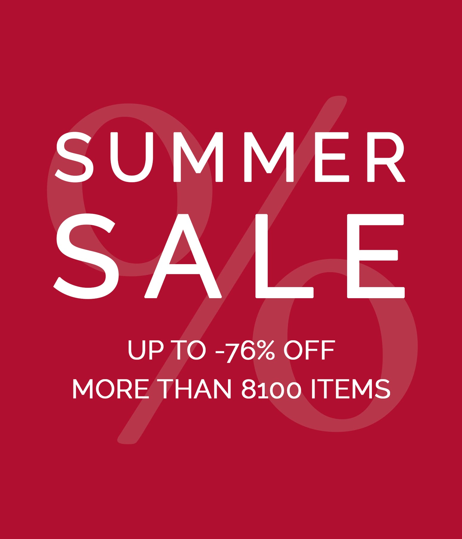 SummerSale Header Startseite 25 mobile EN