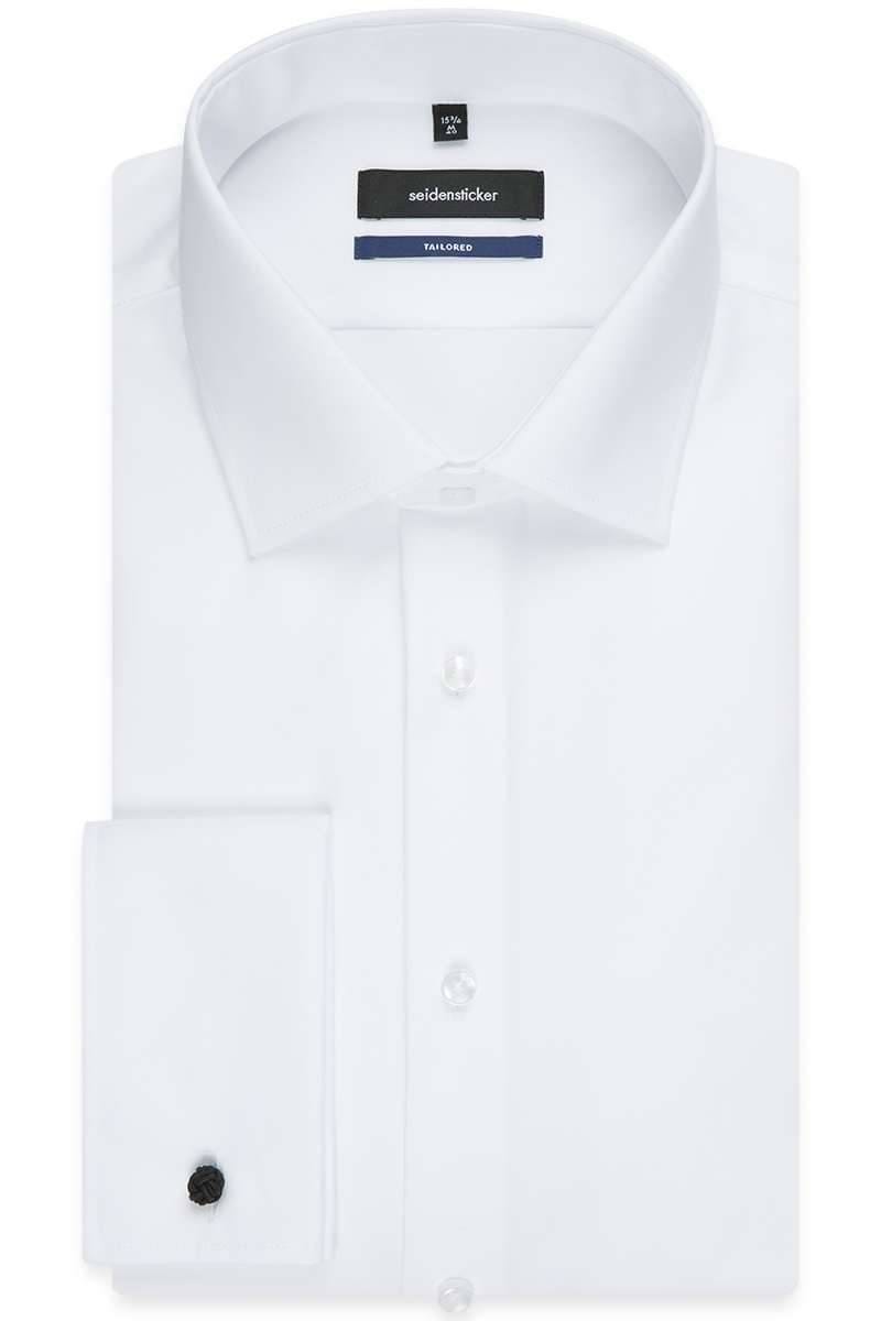 Seidensticker Hemd - Tailored - weiss, Einfarbig