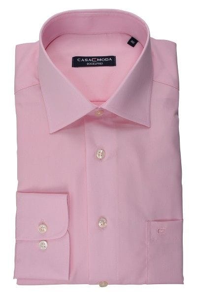 Casa Moda Hemd - Regular Fit - rosa, Einfarbig