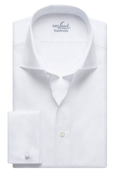 van Laack Hemd - Tailor Fit - weiss, Einfarbig