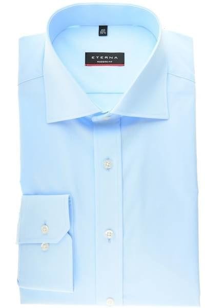 Eterna Hemd - Modern Fit - hellblau, Einfarbig