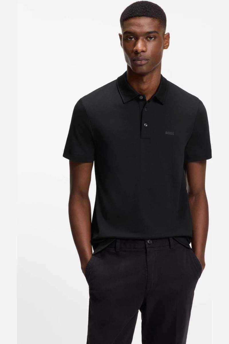 hugo boss slim dress shirt BOSS Slim-fit Men shirt in an Italian-made cotton Blend