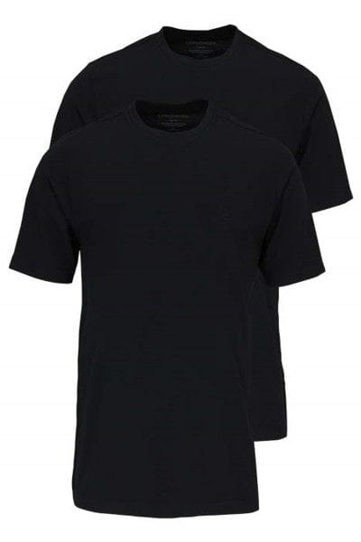 Casa Moda T-Shirt - Rundhals - schwarz, Einfarbig