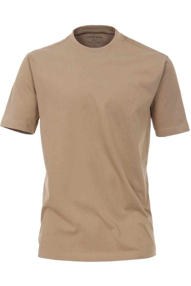 Casa Moda T-Shirt braun, Einfarbig